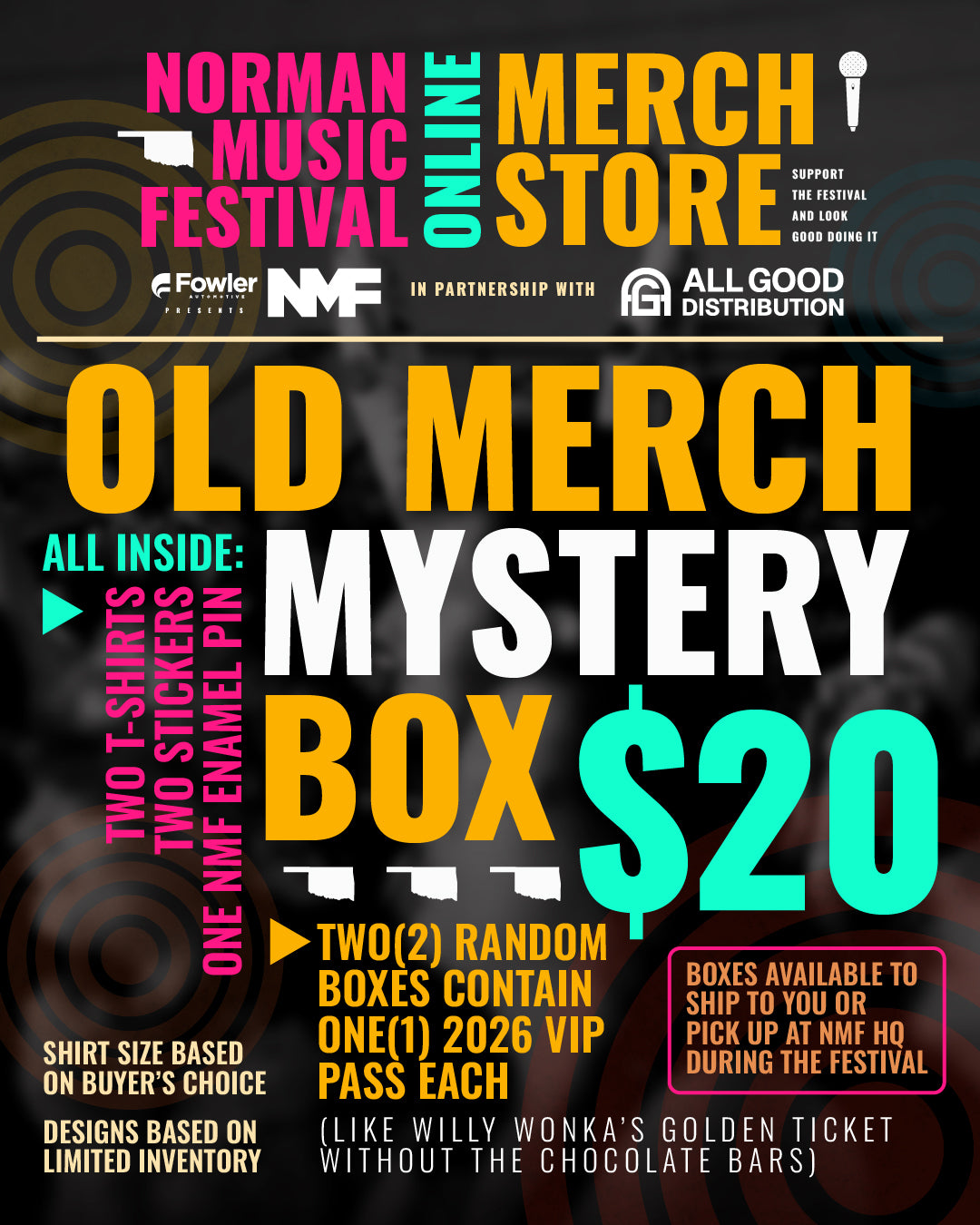 Old Merch Mystery Box