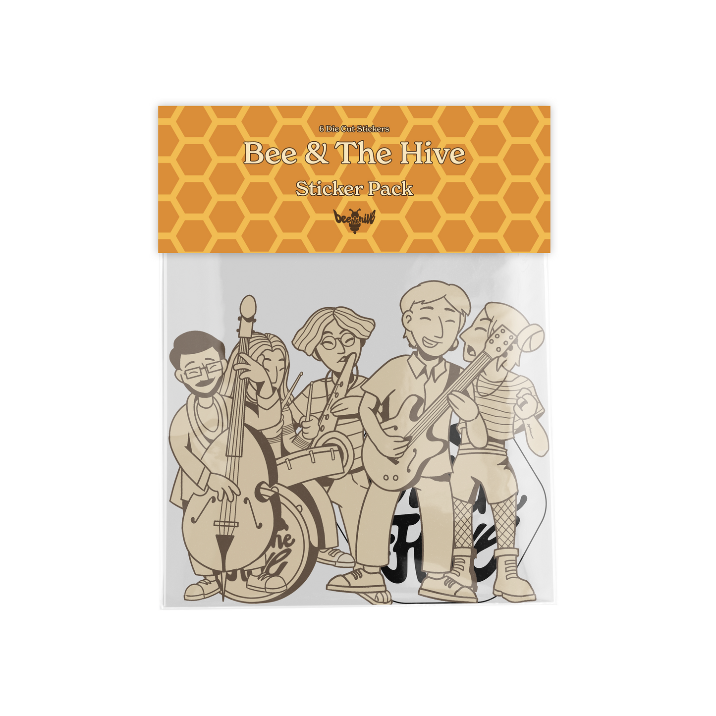 Bee & The Hive Sticker Pack